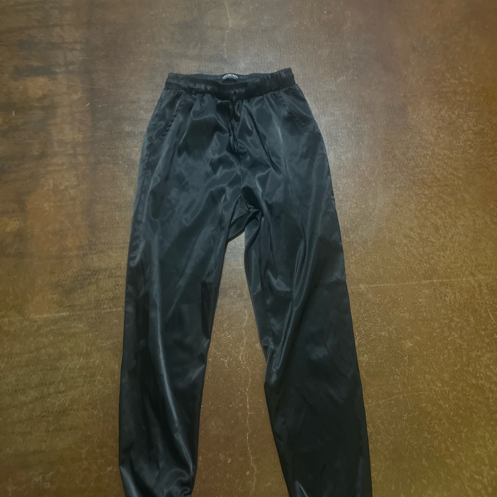 Fashion Nova Black Track Pants Joggers